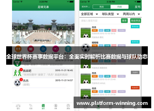 全球世界杯赛事数据平台：全面实时解析比赛数据与球队动态